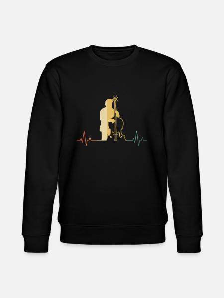 Contrebasse Contrebassiste Contrebassiste - Sweat bio CHANGER Stanley/Stella Unisexe - noir