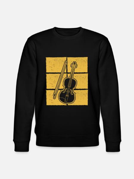 Violin Violinist Violinist - Stanley/Stella CHANGER Unisex Organic Sweatshirt - black