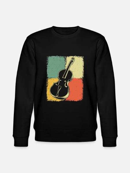 Cello Cellospieler Cellist - Stanley/Stella Unisex Bio-Sweatshirt CHANGER  - Schwarz