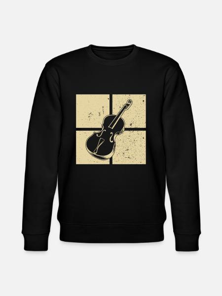 Cello Cellospieler Cellist - Stanley/Stella Unisex Bio-Sweatshirt CHANGER  - Schwarz