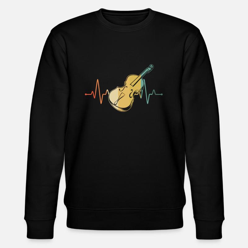 Cello Cellospieler Cellist - Stanley/Stella Unisex Bio-Sweatshirt CHANGER  - Schwarz