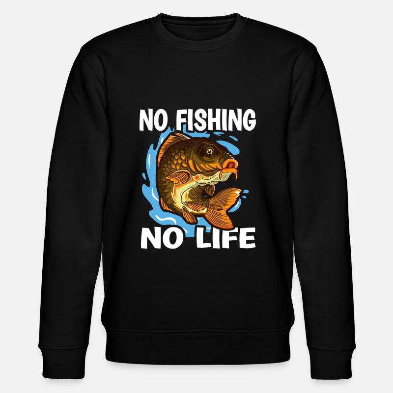 Karpfenangler - Stanley/Stella Unisex Bio-Sweatshirt CHANGER - Schwarz