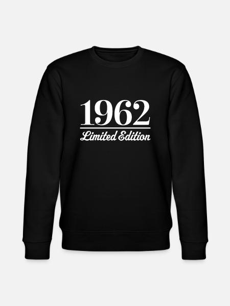 1962 Limited Edition - Stanley/Stella CHANGER Unisex Organic Sweatshirt - black