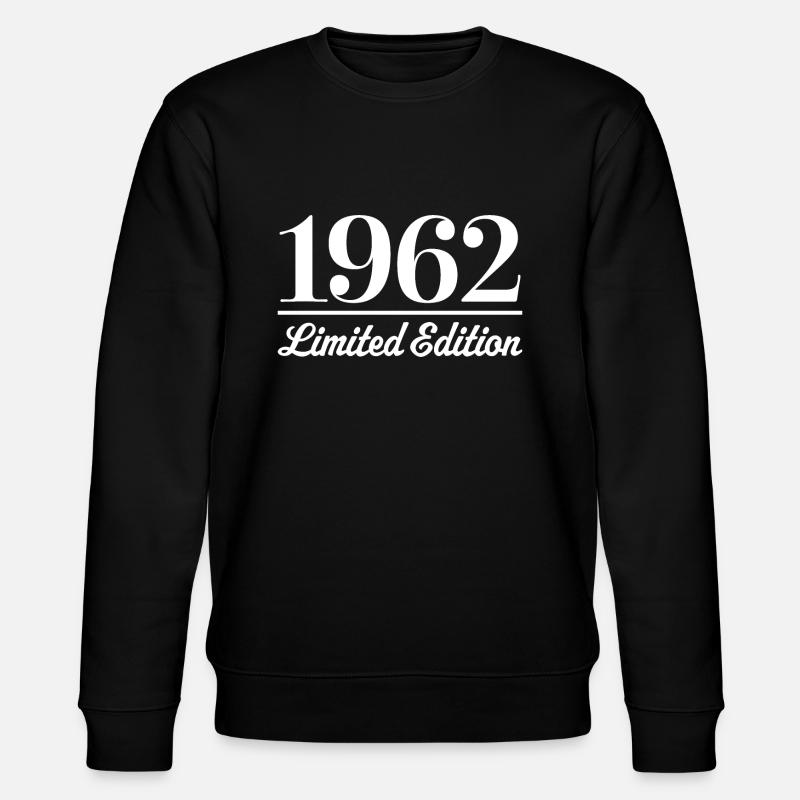 Édition limitée de 1962 - Sweat bio CHANGER Stanley/Stella Unisexe - noir