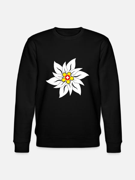 edelweiss - Stanley/Stella Unisex Bio-Sweatshirt CHANGER - Schwarz