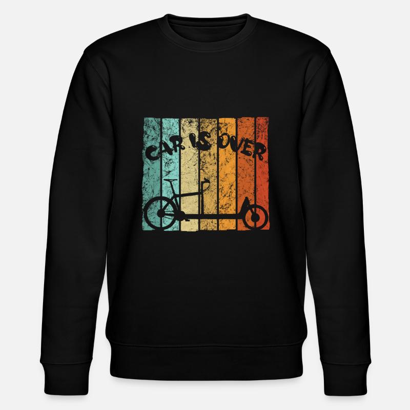 Vélo cargo vélo courier vélo cargo vélo vélo - Sweat bio CHANGER Stanley/Stella Unisexe - noir