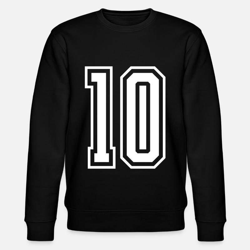 10 Numéro - Sweat bio CHANGER Stanley/Stella Unisexe - noir