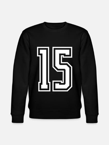 15 Numéro de numéro - Sweat bio CHANGER Stanley/Stella Unisexe - noir