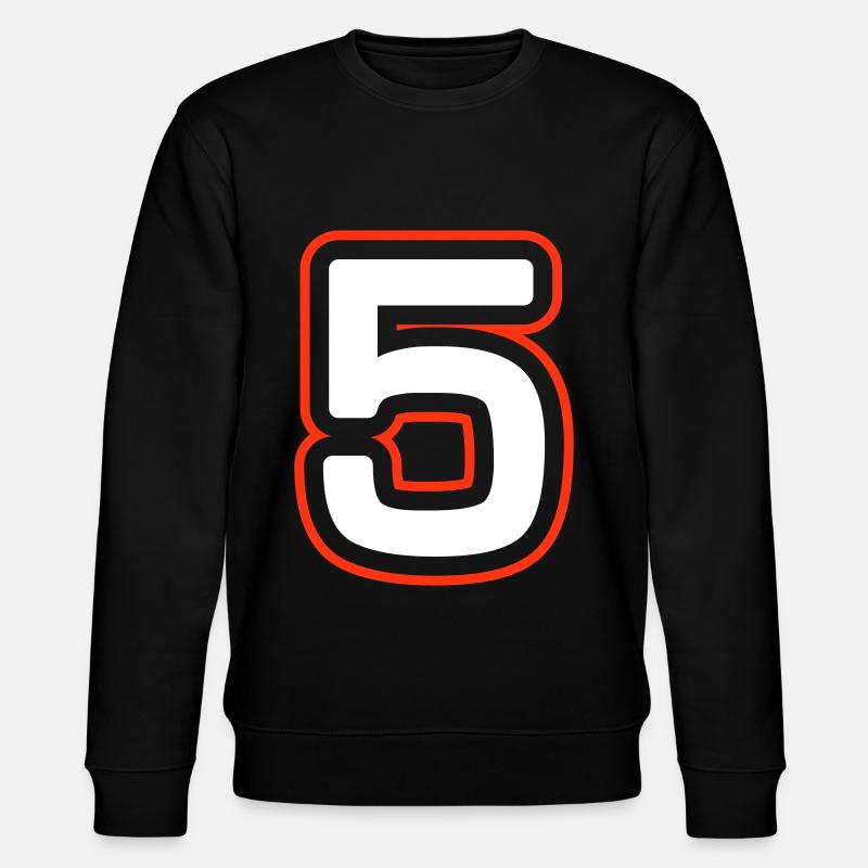 5 Symbole numérique - Sweat bio CHANGER Stanley/Stella Unisexe - noir