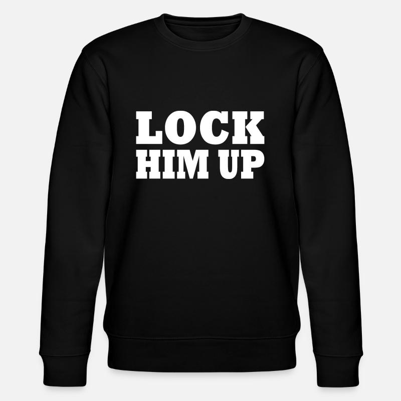 Lock him up - Stanley/Stella Unisex Bio-Sweatshirt CHANGER  - Schwarz