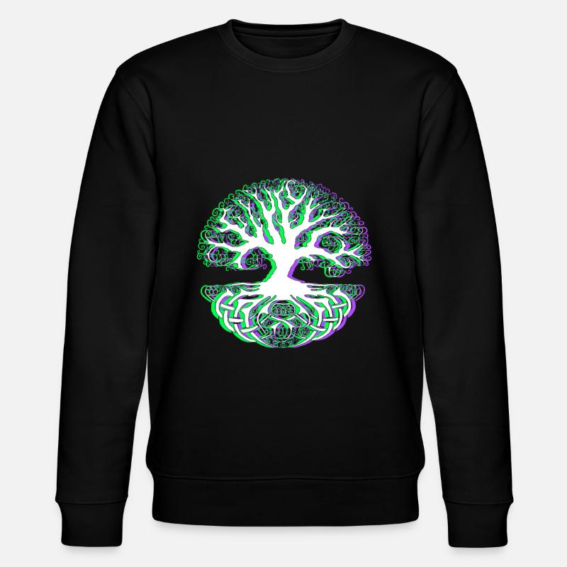 Celtic knot - Stanley/Stella CHANGER Unisex Organic Sweatshirt - black