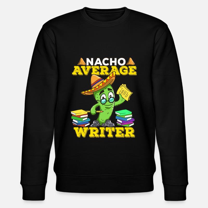 Cinco De Mayo Schreiber - Stanley/Stella Unisex Bio-Sweatshirt CHANGER  - Schwarz