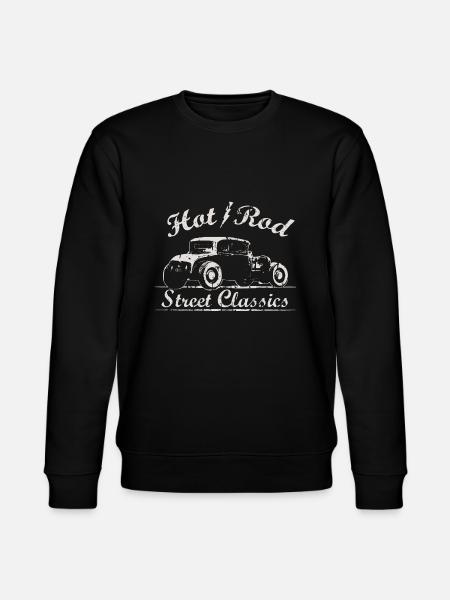 Cooler Hot Rod - Auto Street Classics - Stanley/Stella CHANGER Unisex Organic Sweatshirt - black