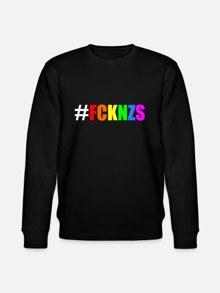 Fck nzs - Stanley/Stella Unisex Bio-Sweatshirt CHANGER  - Schwarz