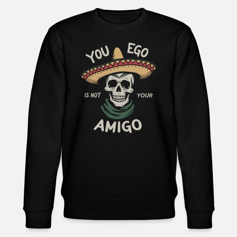 Amigo - Stanley/Stella Unisex Bio-Sweatshirt CHANGER  - Schwarz