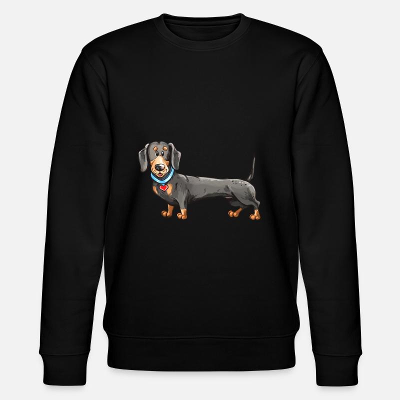 Teckel Idée cadeau - Sweat bio CHANGER Stanley/Stella Unisexe - noir