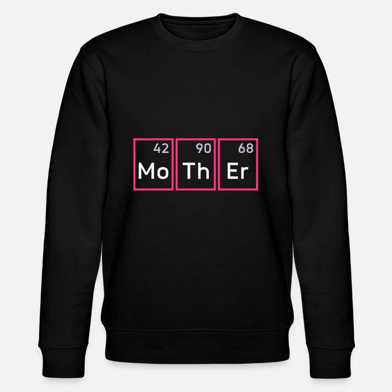 Mère (molybdène, thorium, erbium) - Sweat bio CHANGER Stanley/Stella Unisexe - noir