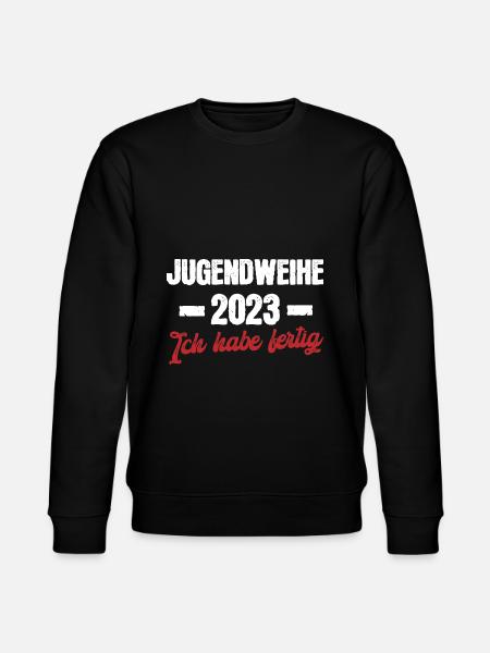 Jugendweihe Party Geschenk - Stanley/Stella Unisex Bio-Sweatshirt CHANGER - Schwarz