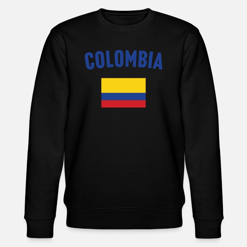 Drapeau de la Colombie - Sweat bio CHANGER Stanley/Stella Unisexe - noir