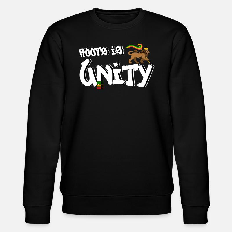 Les racines, c’est l’unité - Sweat bio CHANGER Stanley/Stella Unisexe - noir