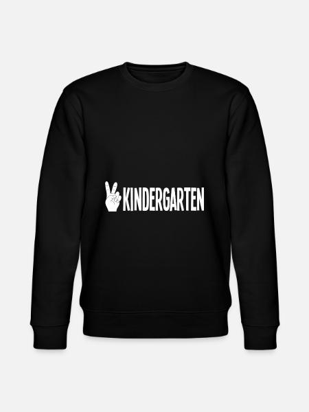 Kindergarten V-Handzeichen Kindergartenkind Gesche - Stanley/Stella Unisex Bio-Sweatshirt CHANGER - Schwarz