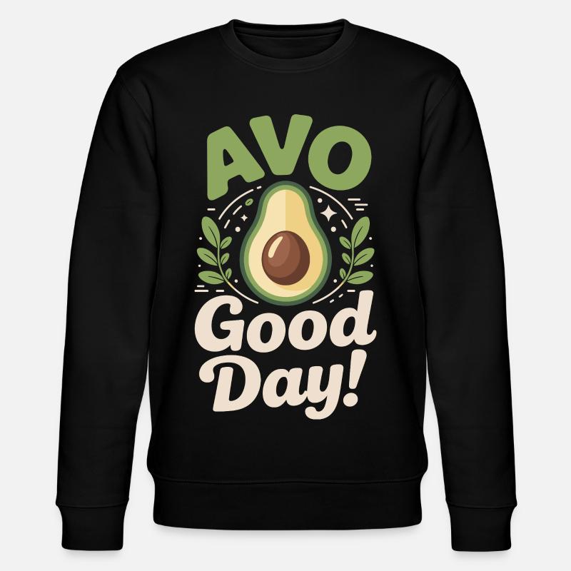 Avo Good Day - Stanley/Stella CHANGER Unisex Organic Sweatshirt - black