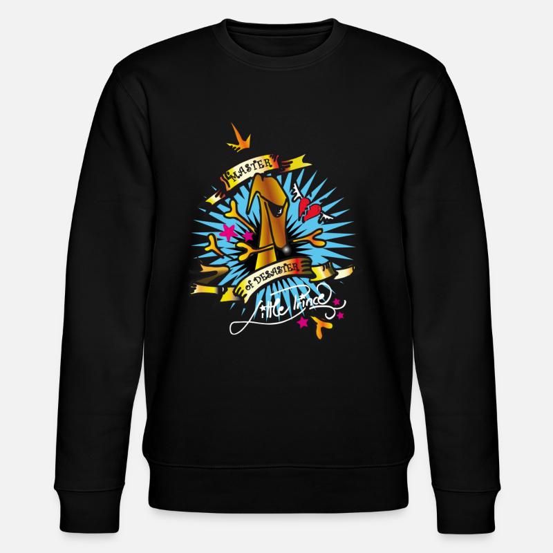 master of desaster white - Stanley/Stella Unisex Bio-Sweatshirt CHANGER  - Schwarz