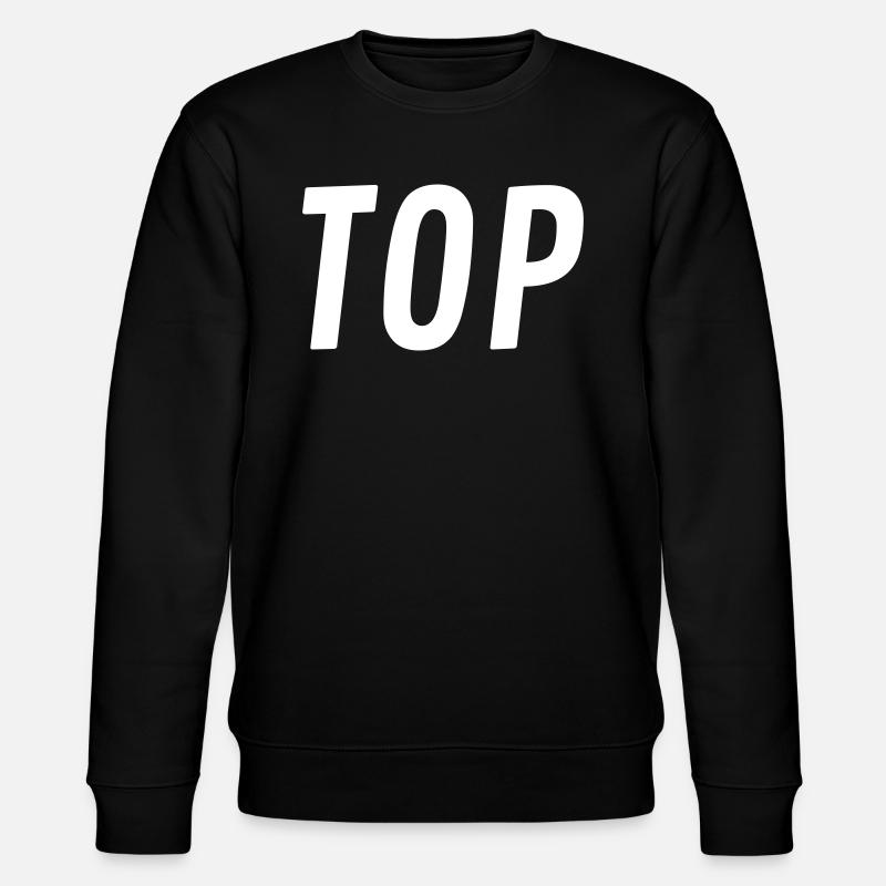 Haut ou bas - Sweat bio CHANGER Stanley/Stella Unisexe - noir