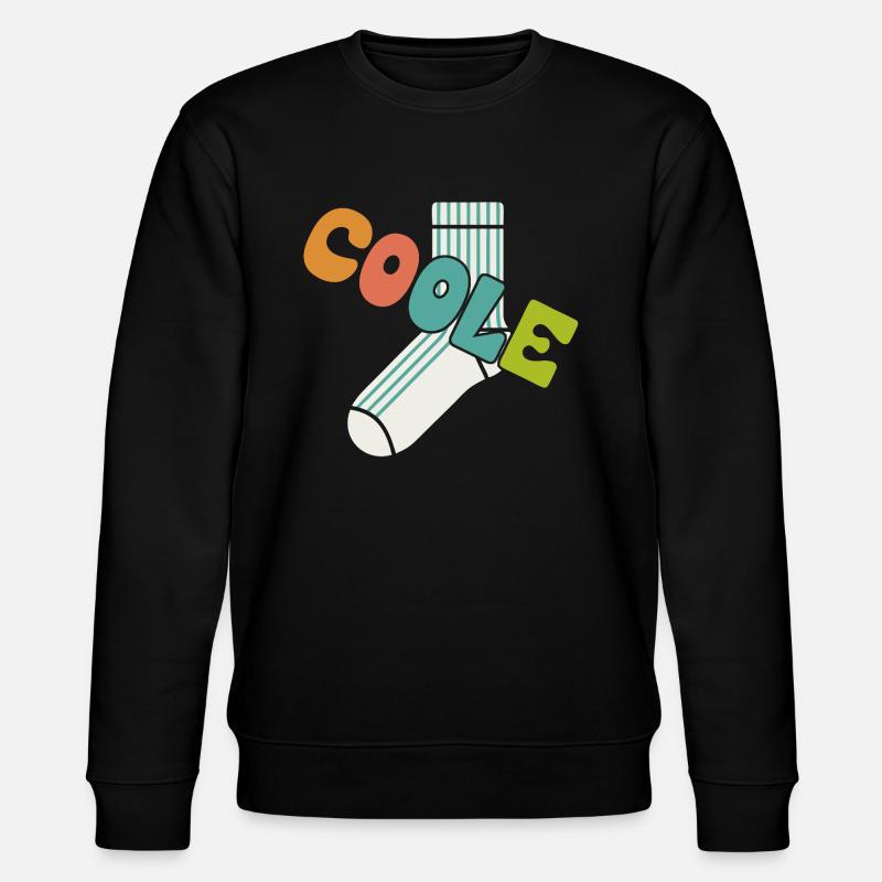 Chaussette cool - design motivant amusant - Sweat bio CHANGER Stanley/Stella Unisexe - noir