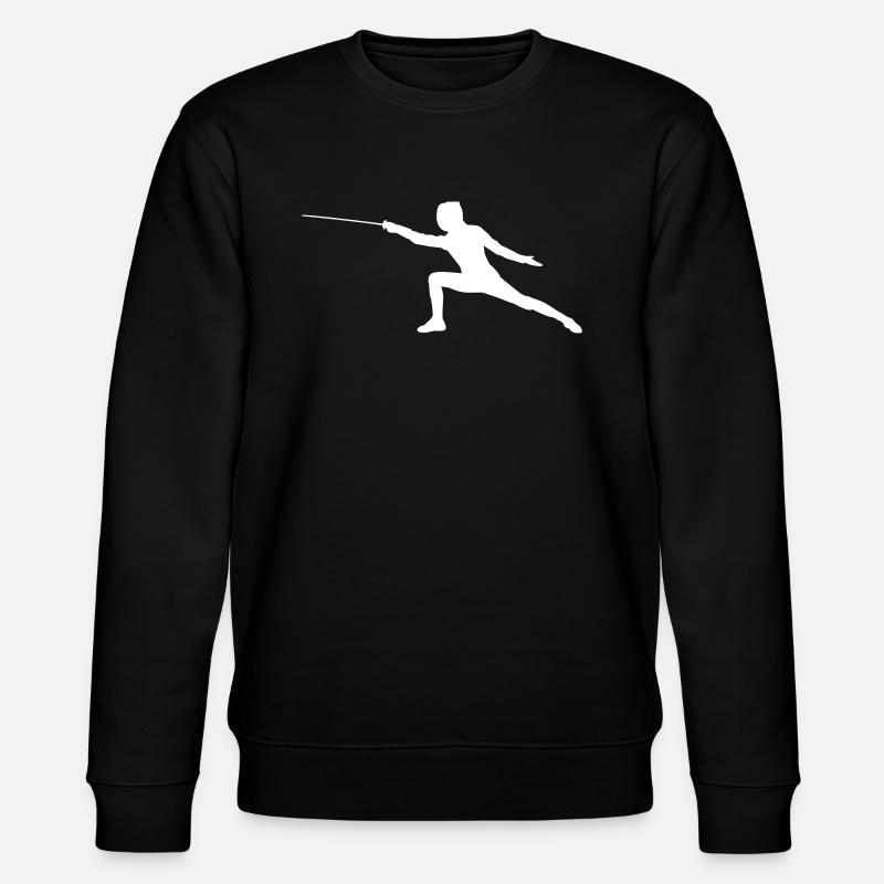 Fechter Design Geschenk - Stanley/Stella Unisex Bio-Sweatshirt CHANGER  - Schwarz