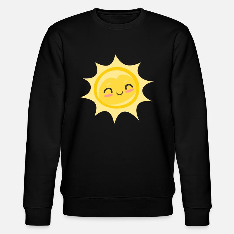 Sun - Sunbeams Sunlight Summer Fun - Stanley/Stella CHANGER Unisex Organic Sweatshirt - black