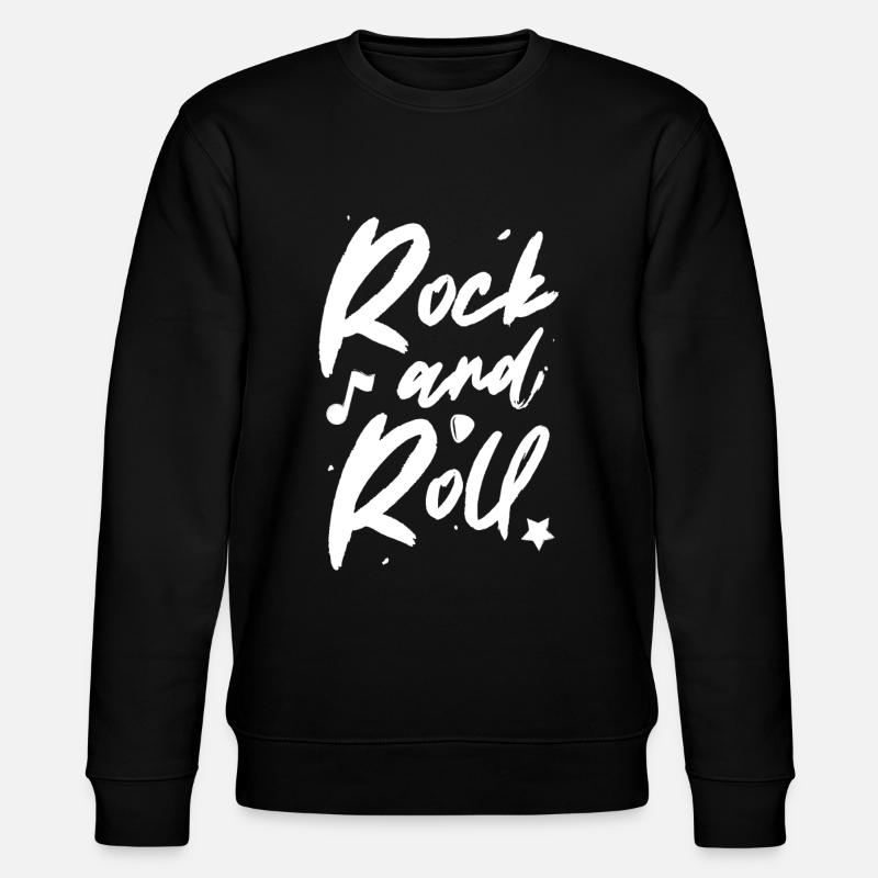 Rock and roll - Sweat bio CHANGER Stanley/Stella Unisexe - noir