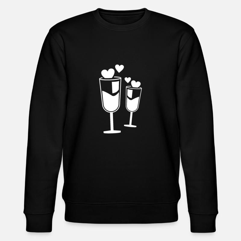 wedding - Stanley/Stella CHANGER Unisex Organic Sweatshirt - black