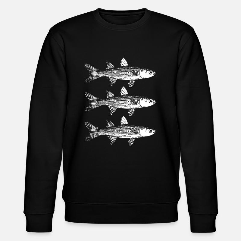 Pêche - Sweat bio CHANGER Stanley/Stella Unisexe - noir