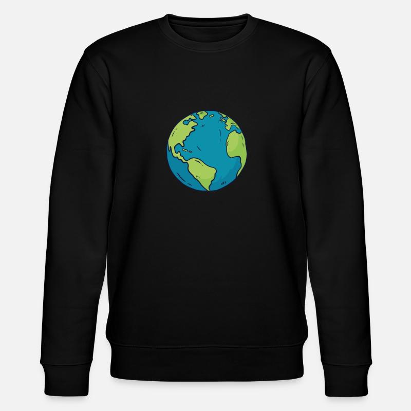 environment - Stanley/Stella CHANGER Unisex Organic Sweatshirt - black