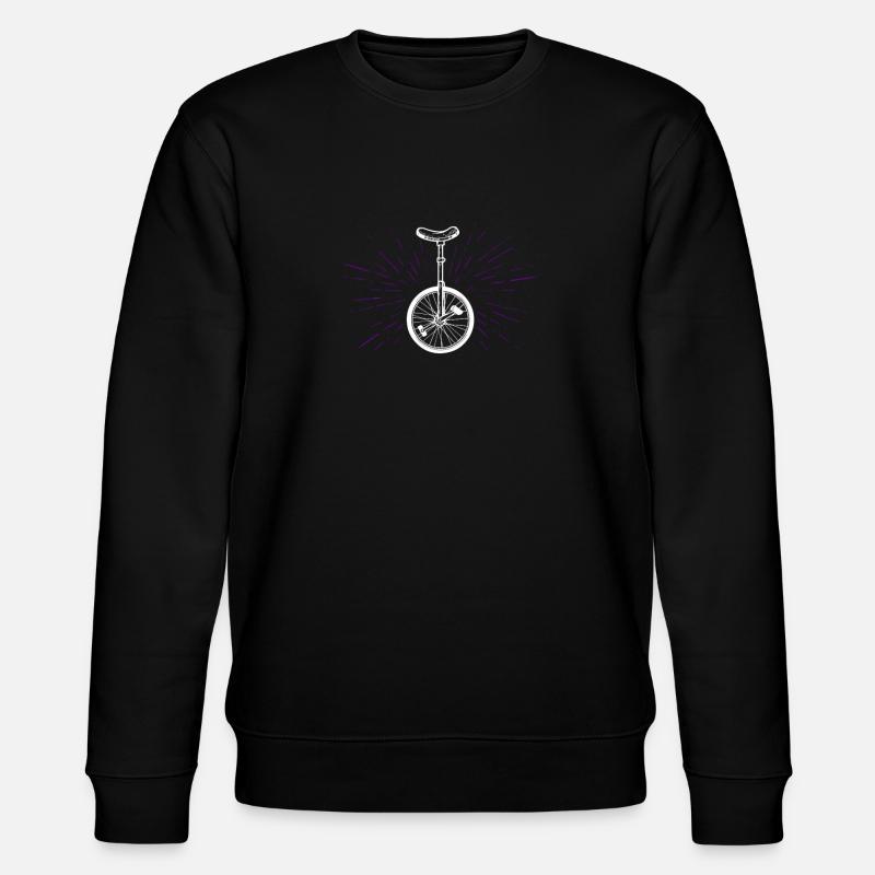 Einrad - Stanley/Stella Unisex Bio-Sweatshirt CHANGER  - Schwarz