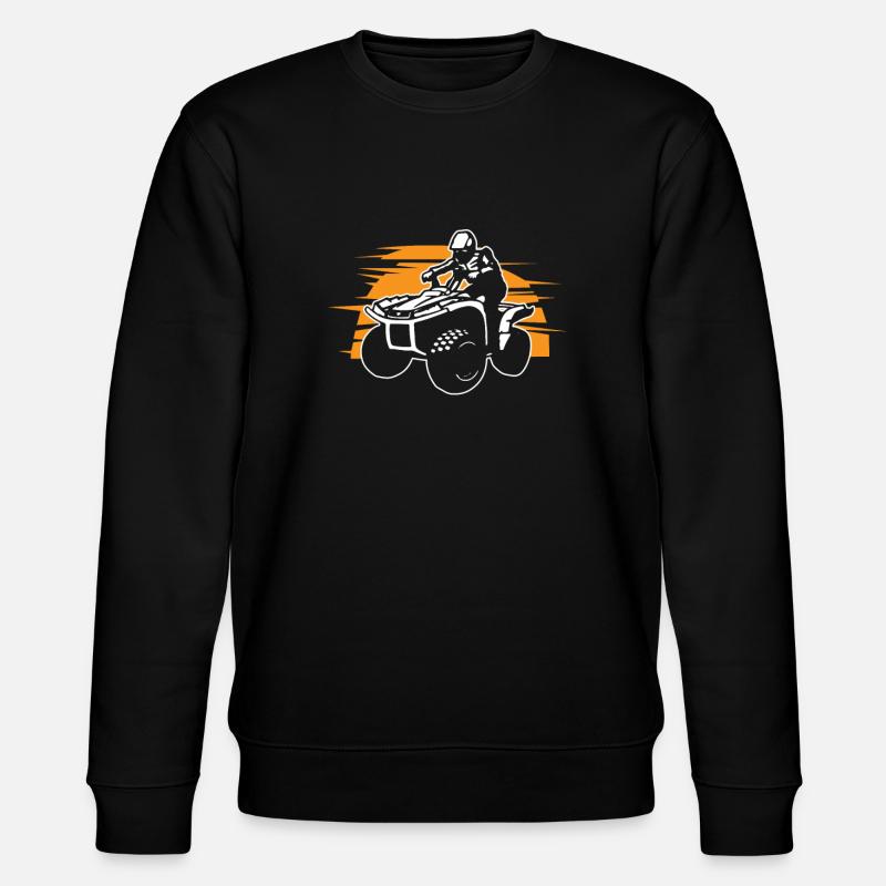 Quad - Stanley/Stella Unisex Bio-Sweatshirt CHANGER  - Schwarz