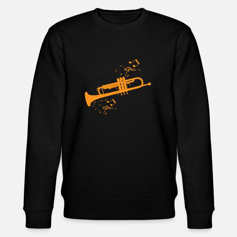 Blasinstrument - Stanley/Stella Unisex Bio-Sweatshirt CHANGER - Schwarz