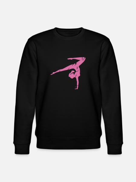 do gymnastics - Stanley/Stella CHANGER Unisex Organic Sweatshirt - black