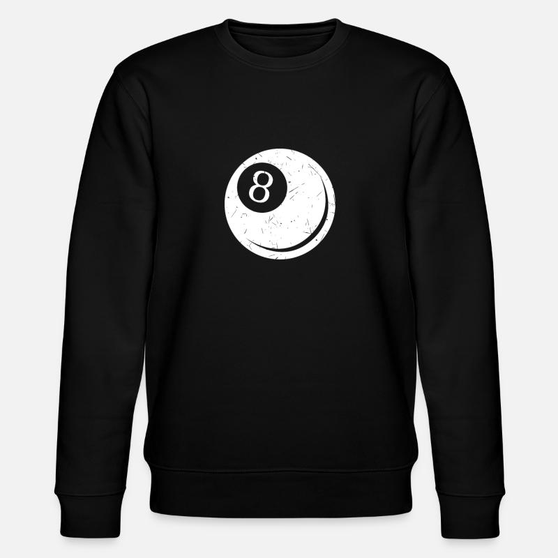 Billard - Stanley/Stella Unisex Bio-Sweatshirt CHANGER  - Schwarz