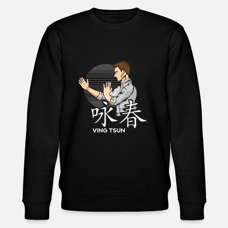 Ving Tsun Kung Fu - Sweat bio CHANGER Stanley/Stella Unisexe - noir