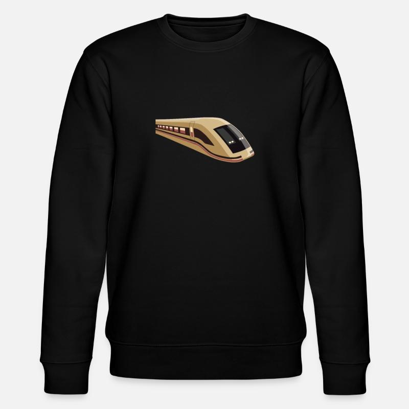 train - Sweat bio CHANGER Stanley/Stella Unisexe - noir