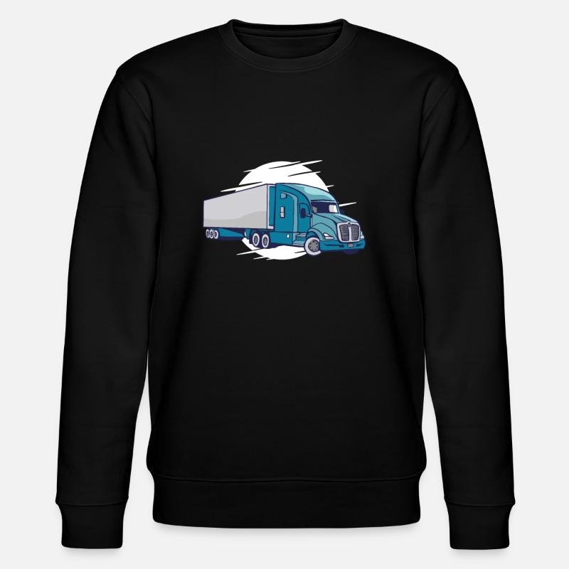 un camion - Sweat bio CHANGER Stanley/Stella Unisexe - noir