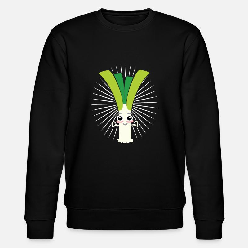 poireau - Sweat bio CHANGER Stanley/Stella Unisexe - noir