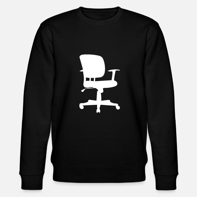 Büro - Stanley/Stella Unisex Bio-Sweatshirt CHANGER  - Schwarz