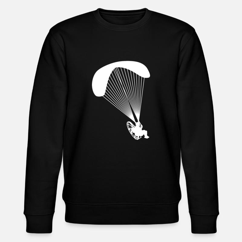 Parachute moteur - Sweat bio CHANGER Stanley/Stella Unisexe - noir