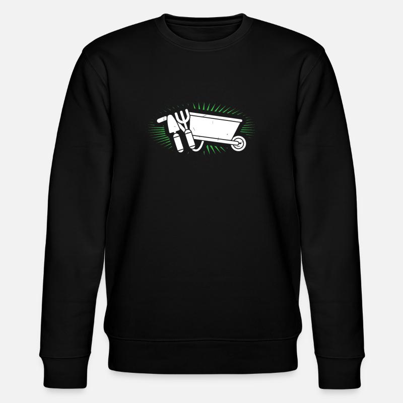jardin - Sweat bio CHANGER Stanley/Stella Unisexe - noir