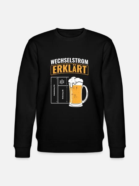 Strom Elektrotechnik Elektriker - Stanley/Stella Unisex Bio-Sweatshirt CHANGER - Schwarz