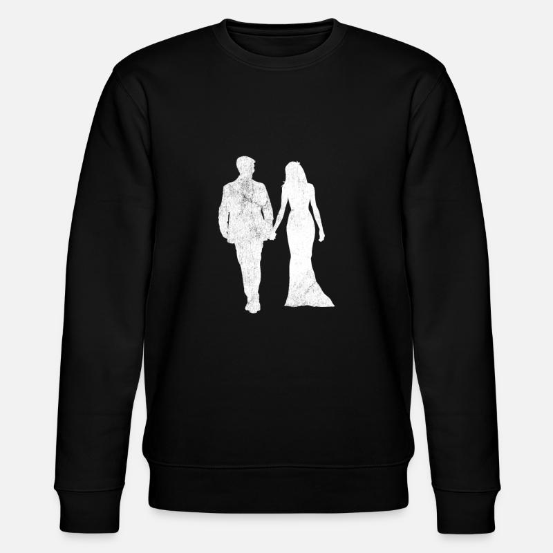 Mariage de mariage - Sweat bio CHANGER Stanley/Stella Unisexe - noir