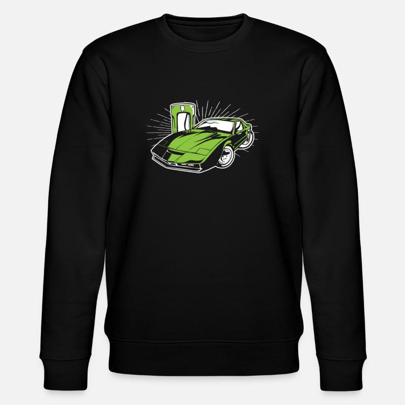 Elektroauto - Stanley/Stella Unisex Bio-Sweatshirt CHANGER  - Schwarz